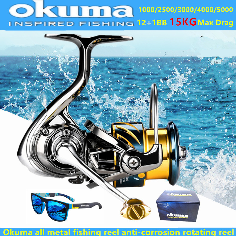 Okuma All Metal Fishing Reel 1 - đánh giá và giá Reel Drag Knob