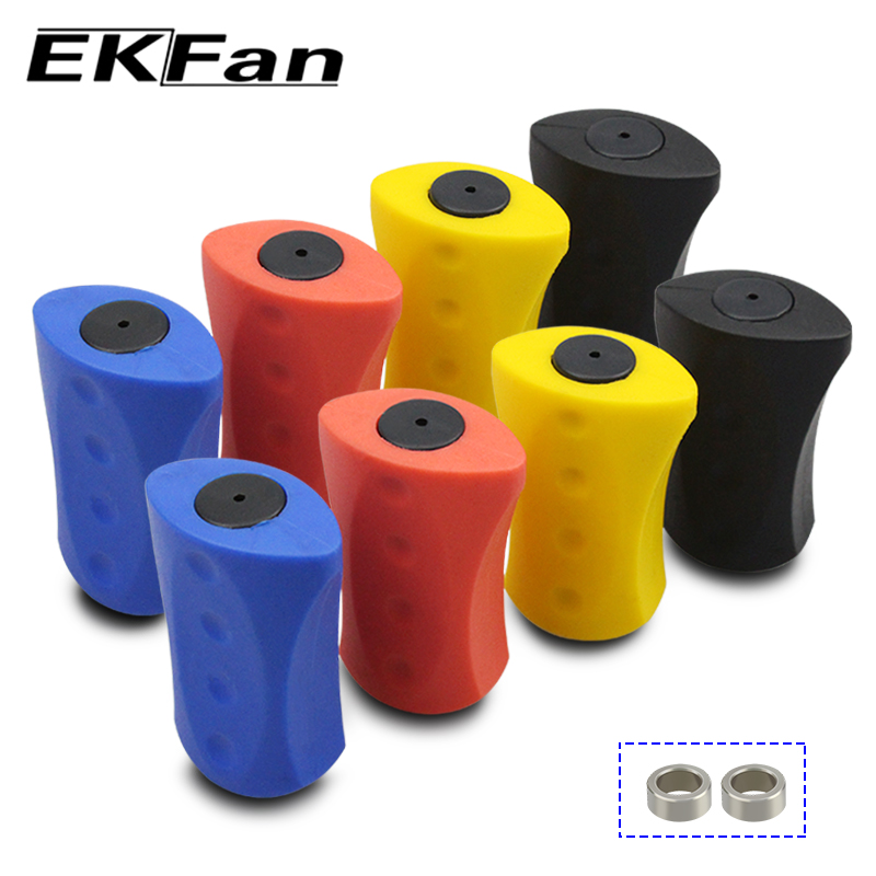 EKFan 1 Pair Rubber Fishing Re - đánh giá và giá Trolling Reel
