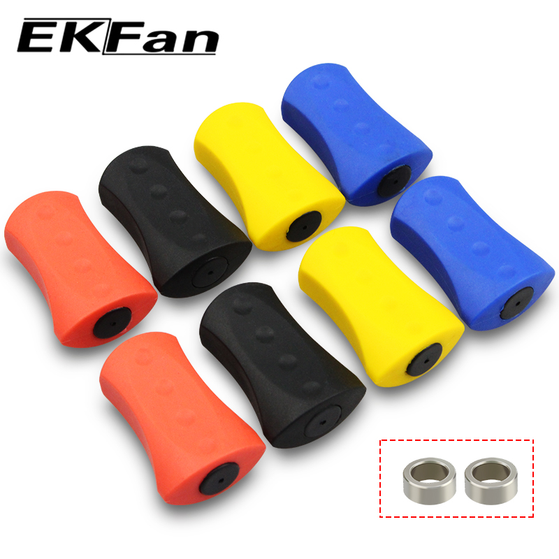 EKFan 1 Pair Rubber Fishing Re - đánh giá và giá Trolling Reel