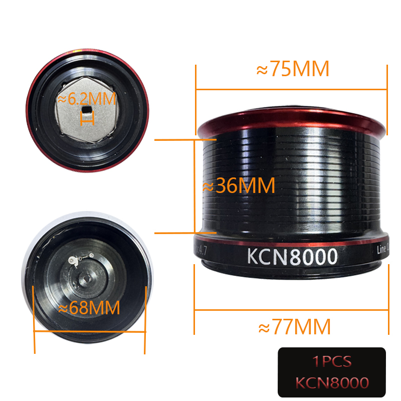 KCN6000 KCN8000 KCN10000 Spare - đánh giá và giá Reel Spare Spool