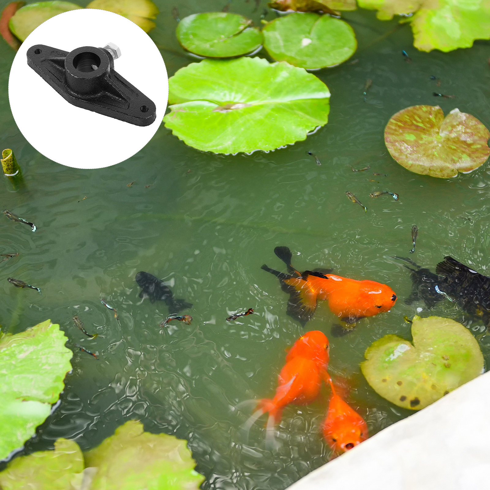 Fish Wheel Crank Handle Black  - đánh giá và giá Reel Handle