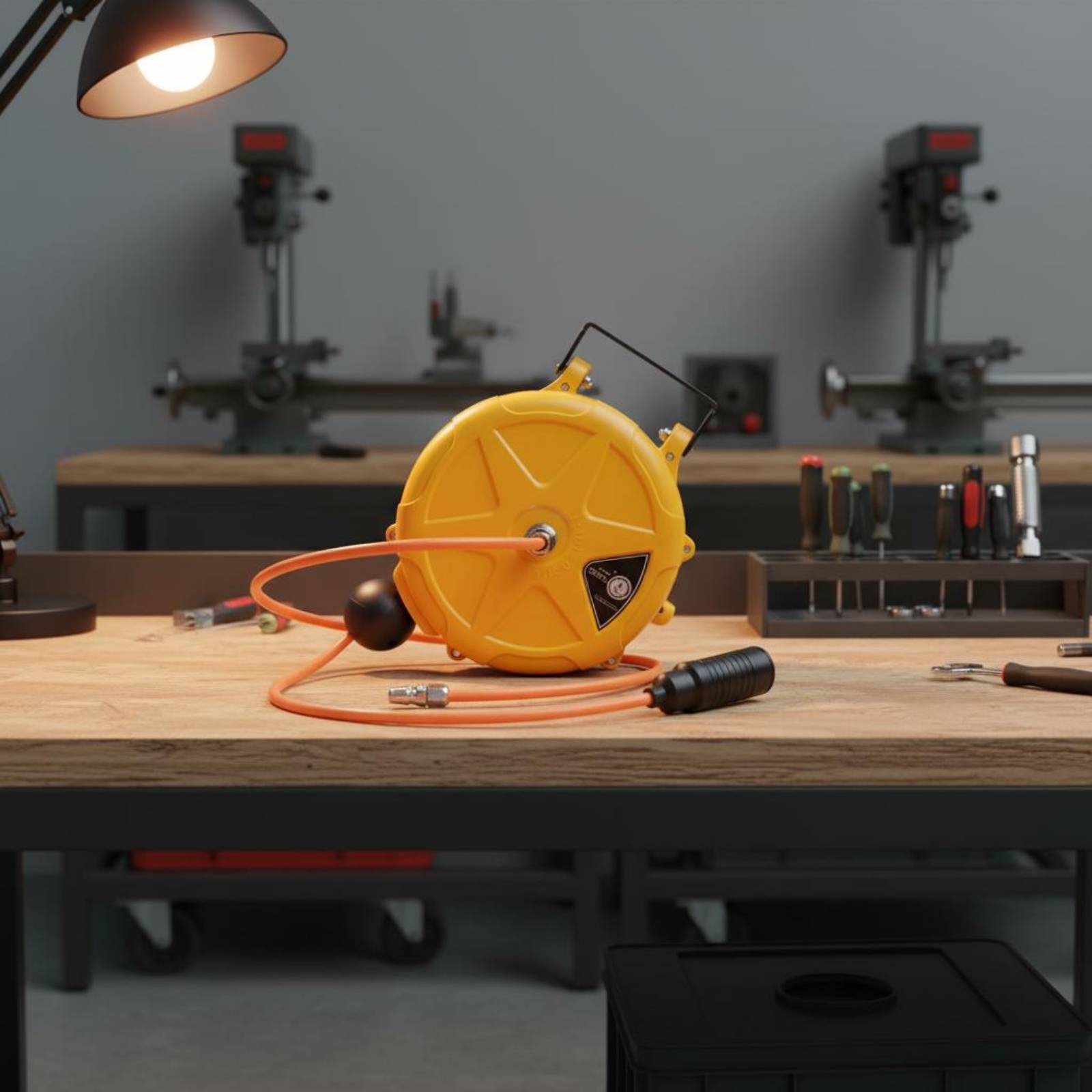 Mini Hose Reel Self-Locking Re - đánh giá và giá Reel Handle