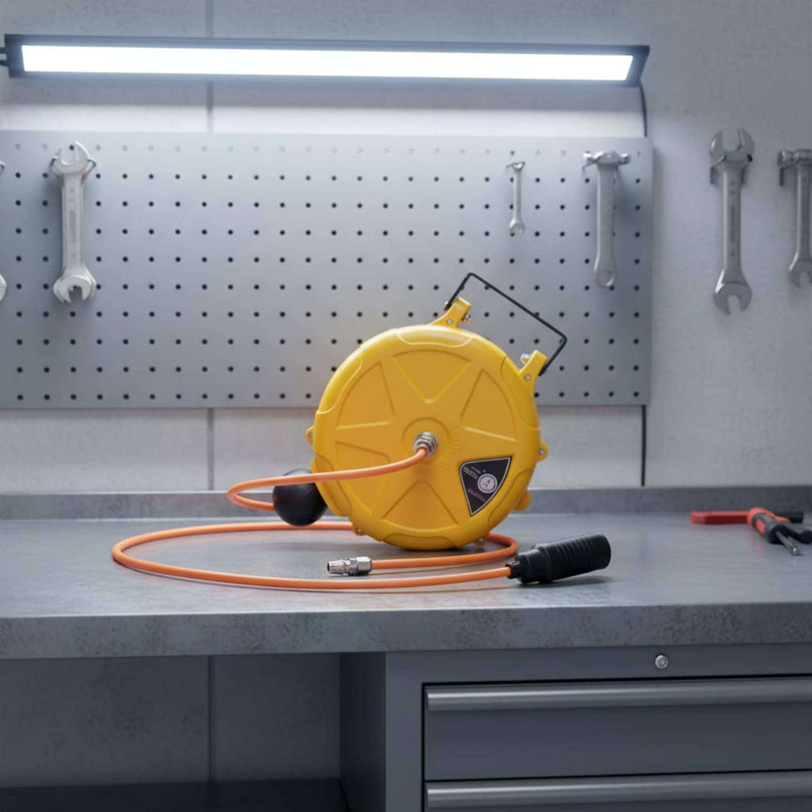 Mini Hose Reel Self-Locking Re - đánh giá và giá Reel Handle