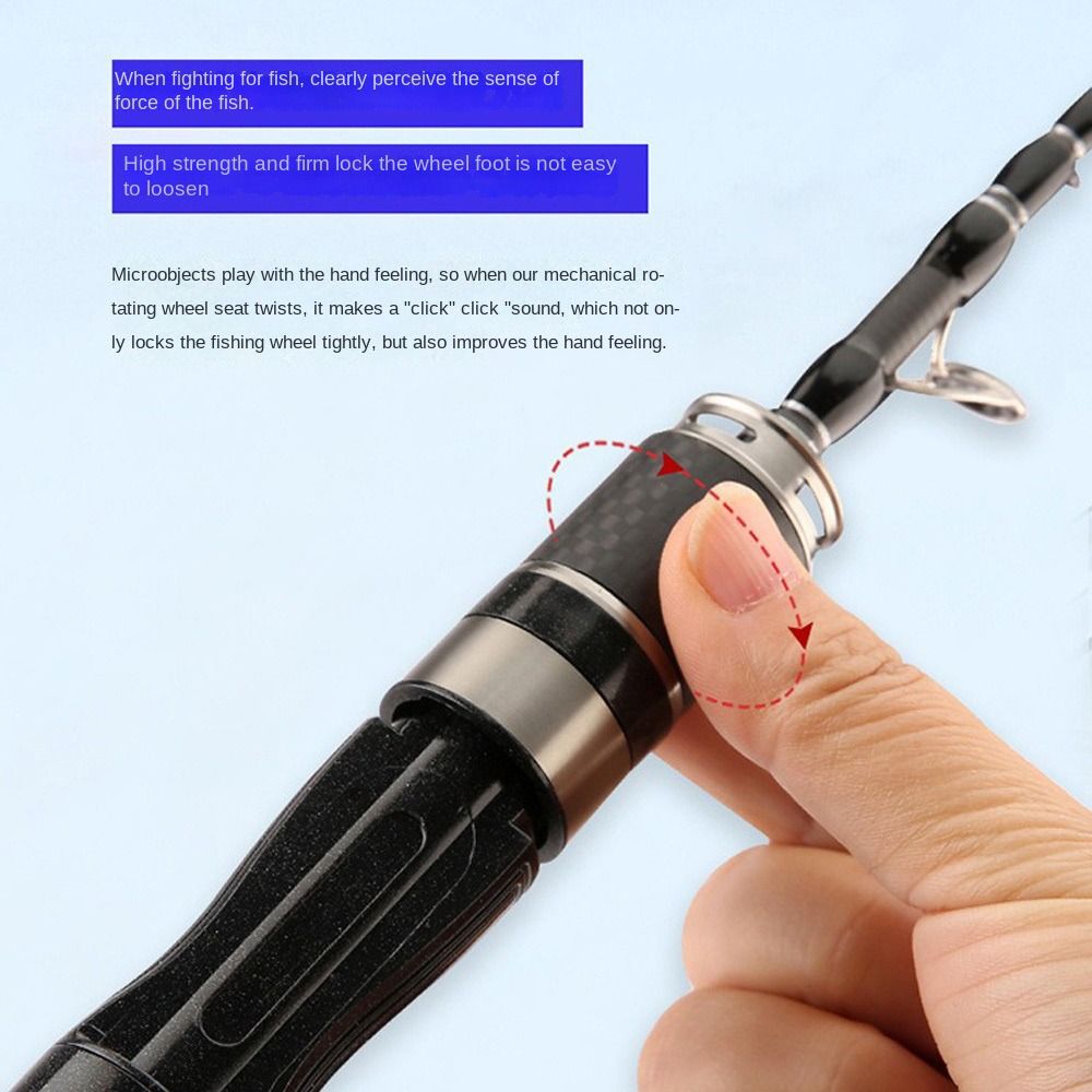Telescopic Fishing Rod Full Ki - đánh giá và giá Spincast Reel