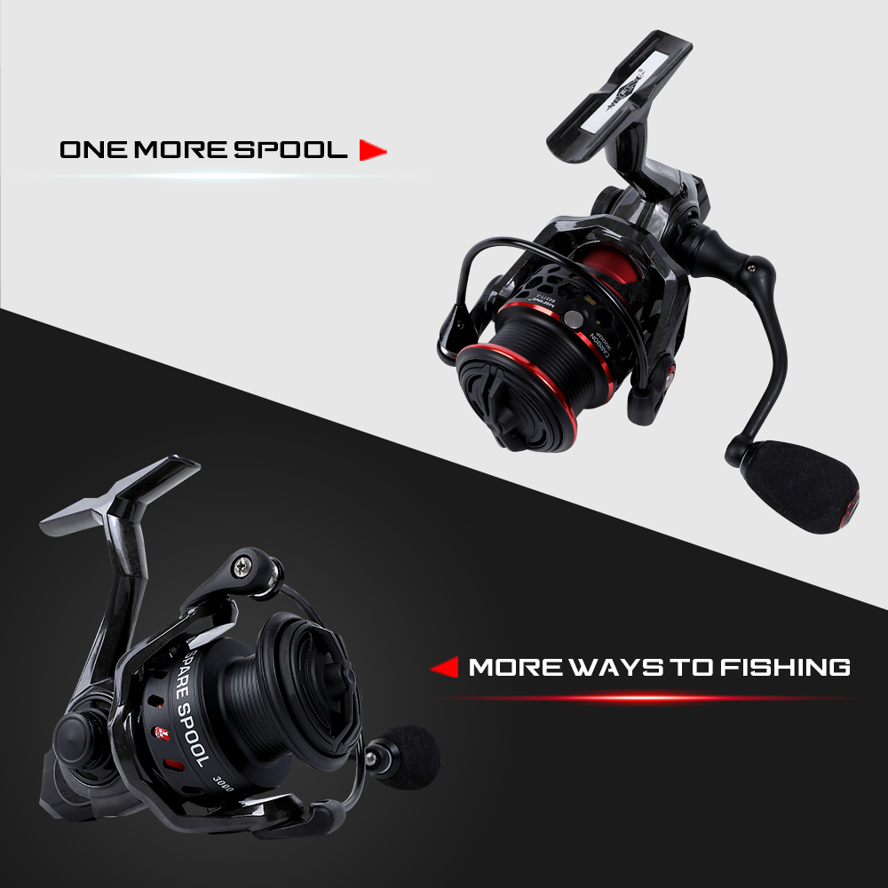 MIFINE CARBON Ultralight Spinn - đánh giá và giá Reel Spare Spool