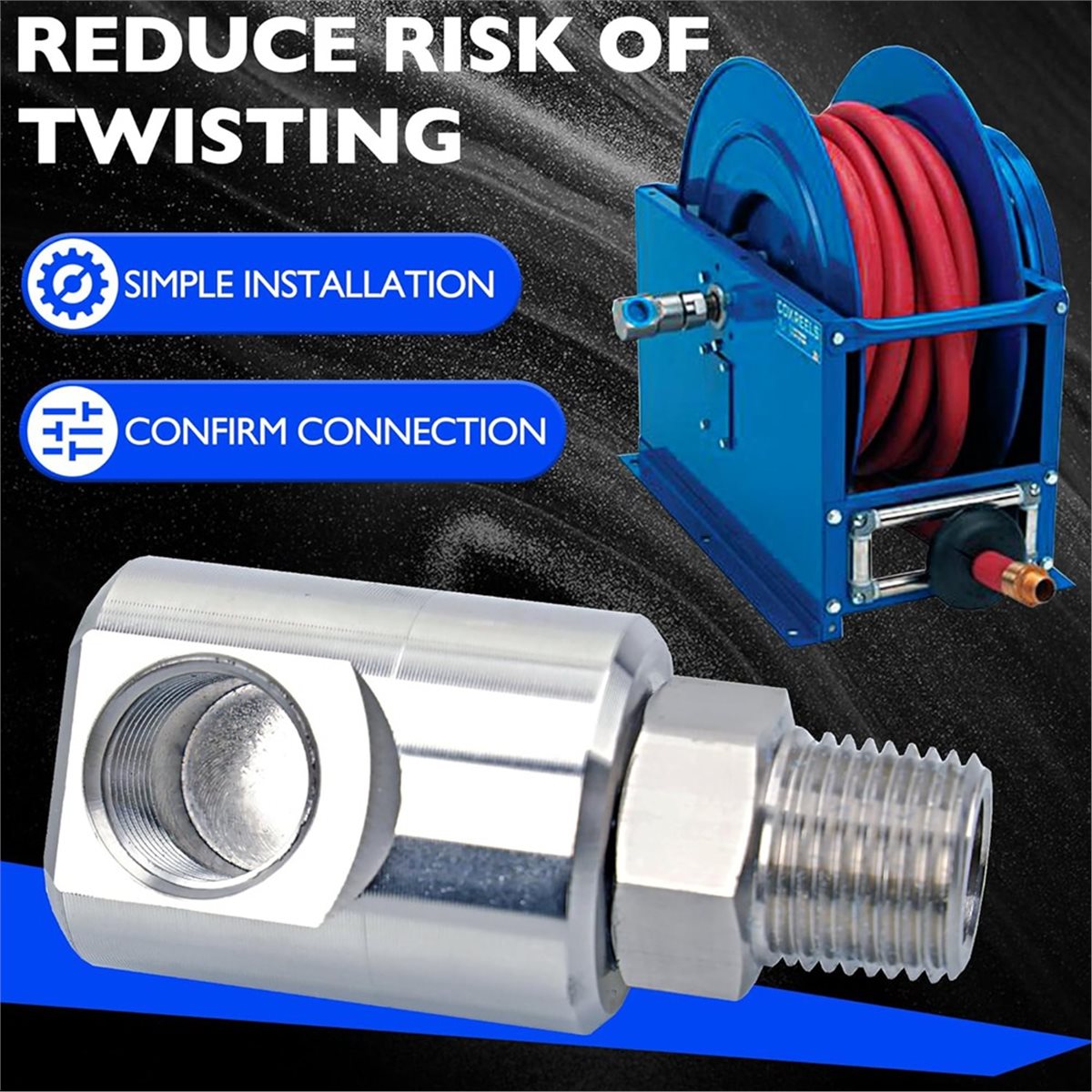 A45I 1/2 Inch MXF Hose Reel Sw - đánh giá và giá Reel Grease