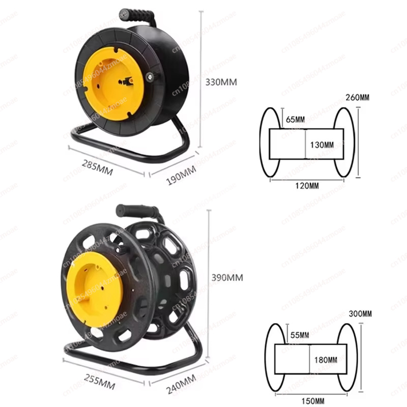 Plastic Fiber Optic Cable Reel - đánh giá và giá Reel Handle