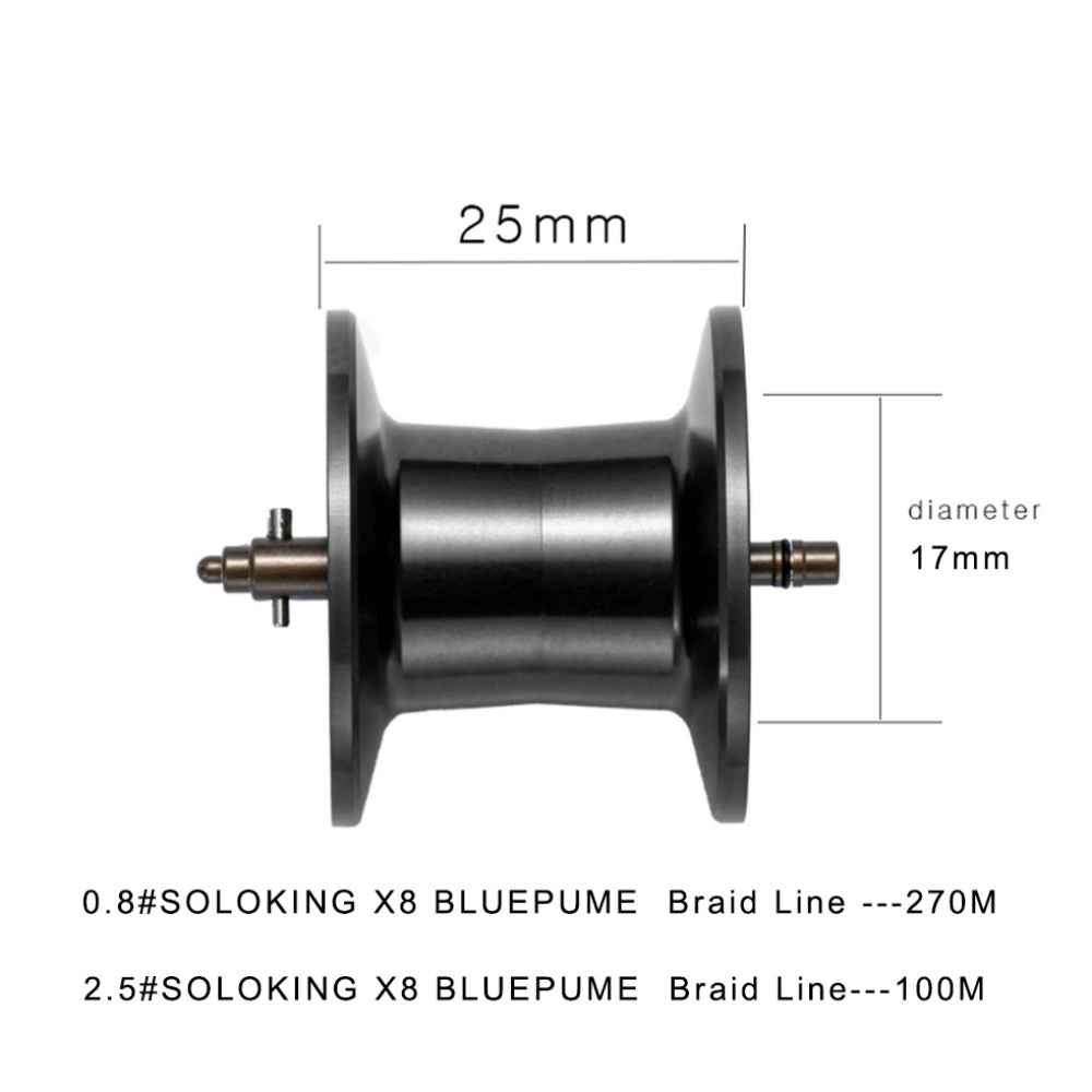SOLOKING ASHMOON Deep Spool 5. - đánh giá và giá Reel Spare Spool