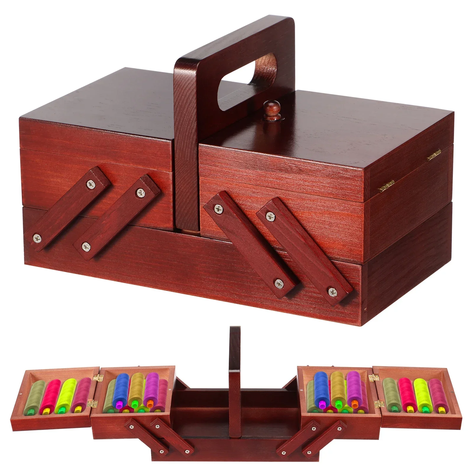 Expandable Sewing Thread Box W - đánh giá và giá Reel Handle