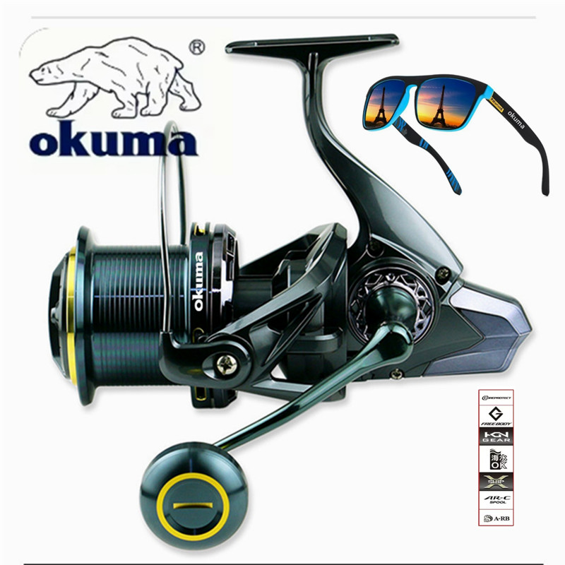 OKUMA Fishing Reel 9000-14000  - đánh giá và giá Reel Drag Knob