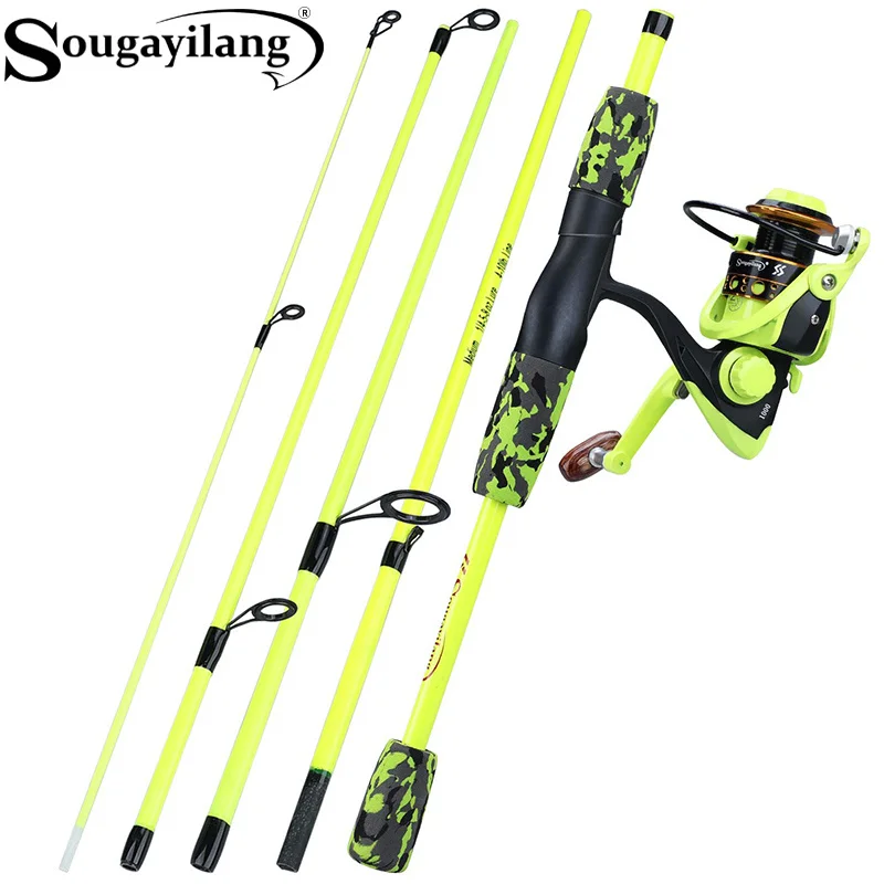 Sougayilang Portable 5 Section - đánh giá và giá Spincast Reel