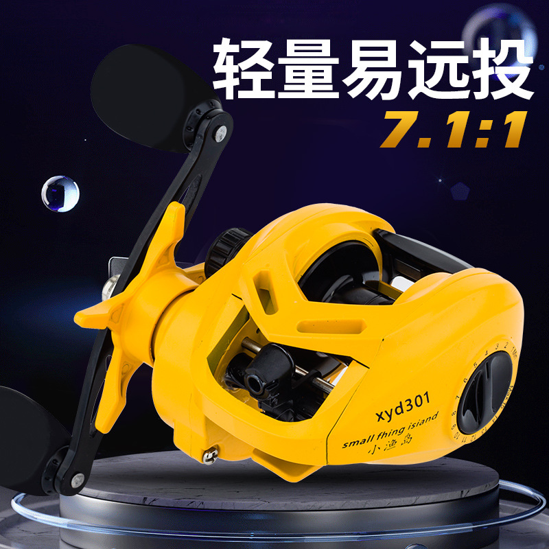Yellow N+1 Bb Baitcasting Reel - đánh giá và giá Ice Fishing Reel