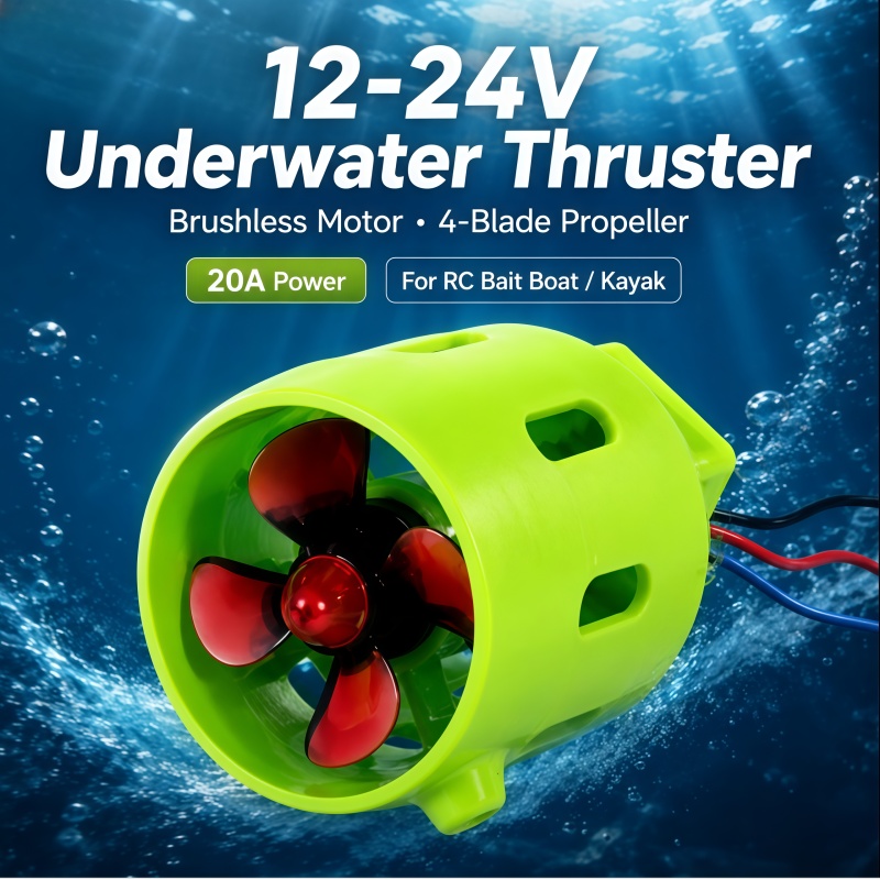 12-24V 20A Brushless Underwate - đánh giá và giá Trolling Reel