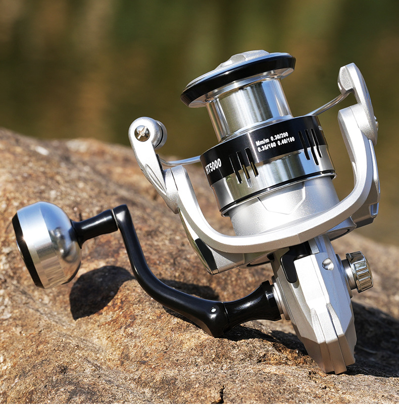 Silver Fishing Reel Spinning U - đánh giá và giá Reel Drag Knob