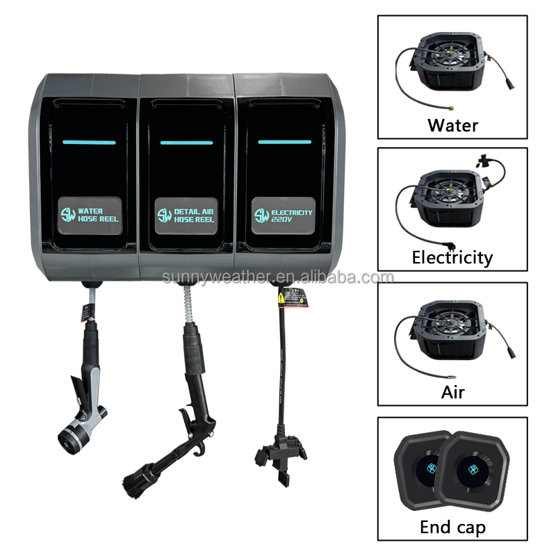 3 In 1 Air Water Electric 10m  - đánh giá và giá Electric Reel