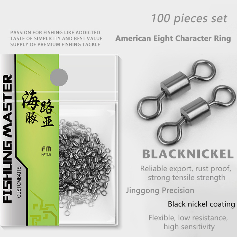 ★▲100Pcs Fishing Swivels Stain - đánh giá và giá Baitcasting Reel