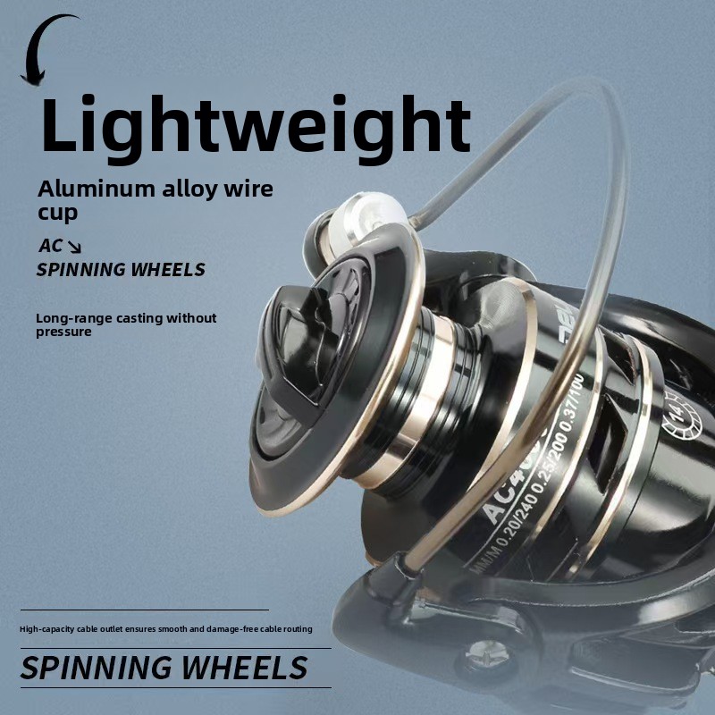 Ac Series All Metal Spinning F - đánh giá và giá Ice Fishing Reel
