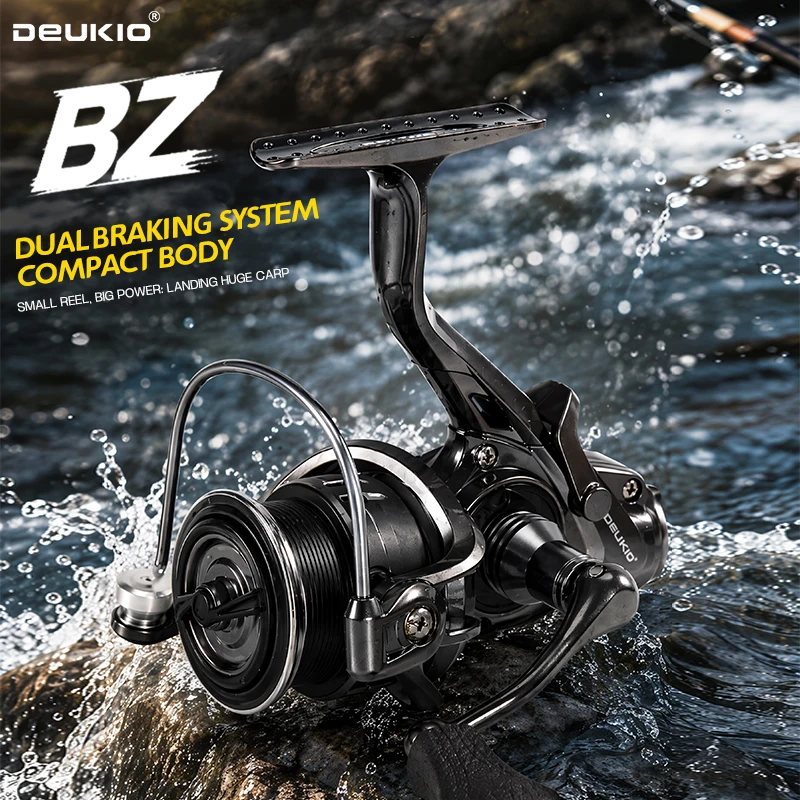 DEUKIO Mini Double Brake Desig - đánh giá và giá Trolling Reel