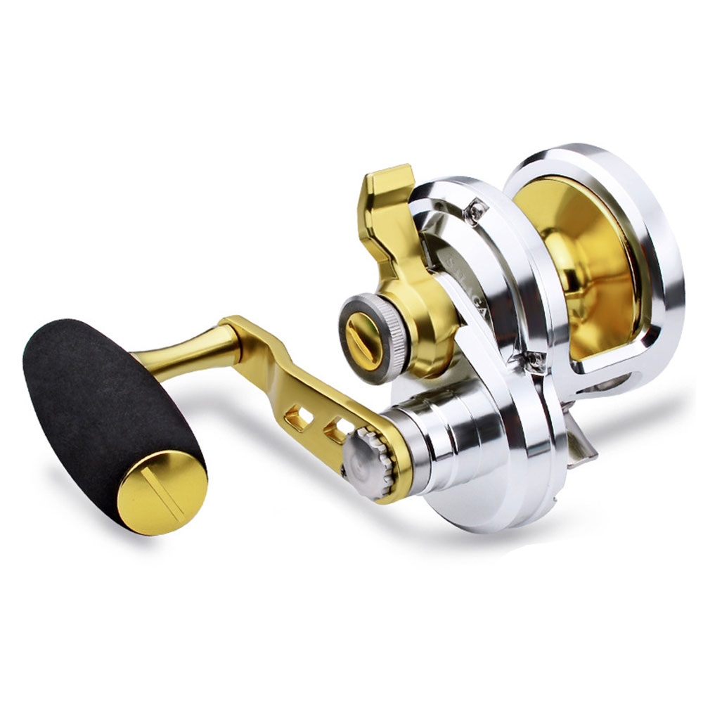 Max Drag 40kg 88lb Conventiona - đánh giá và giá Trolling Reel